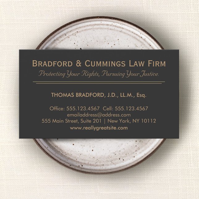 Anwaltskanzlei Visitenkarte (Von Creator hochgeladen)