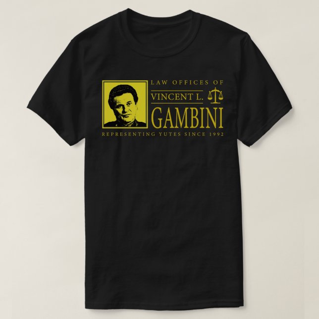 Anwaltskanzleien von Vincent Gambini T-Shirt (Design vorne)