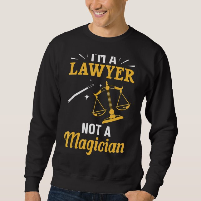 Anwaltskostenvoranschlag Ich bin Anwalt und kein M Sweatshirt (Vorderseite)