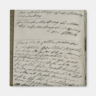 Anweisungen herausgegeben von Friedrich Wilhelm I Magnet