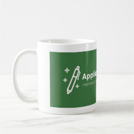 Anwendung auf das Life-Logo Kaffeetasse
