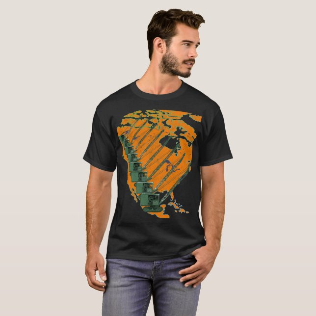 ANWENDUNGSKENNTNISSE DES KRANENBETREIBERS PLUS MAP T-Shirt (Vorne ganz)