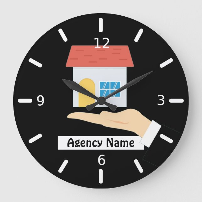 Anwesen Agency große Uhr (Vorderseite)