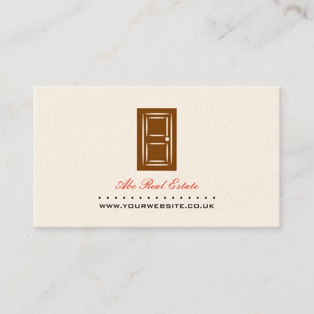 Anwesen Agent Business Card v3 Visitenkarte (Vorderseite)