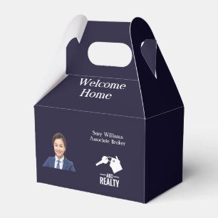 Anwesen Client Dk Blue Closing Geschenkbox Geschenkschachtel