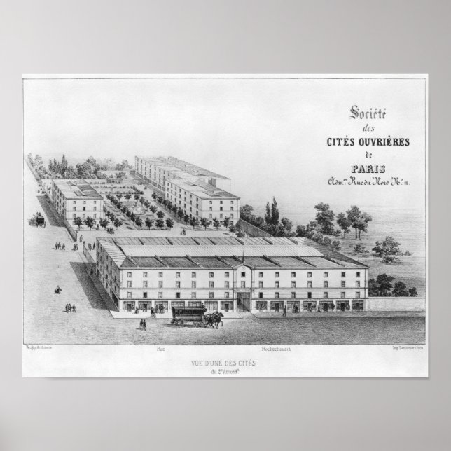 Anwesen für die Arbeiter Poster (Vorne)