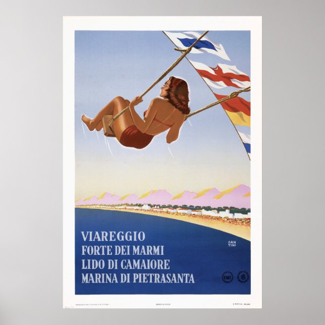 Anwesen Italiana Poster (Vorne)