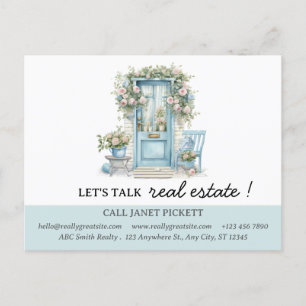 Anwesen Landwirtschaft oder Marketing Postkarte