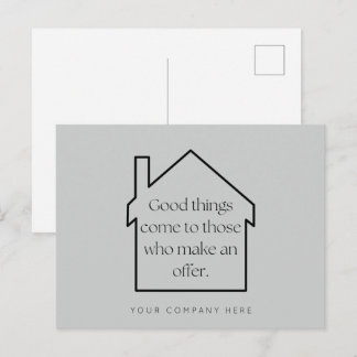 Anwesen Marketing für die Landwirtschaft Postkarte