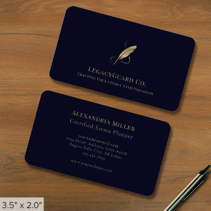 Anwesen Planer Business Card Visitenkarte