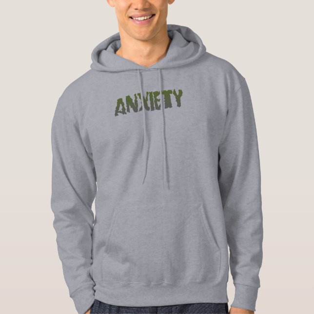 Anxiety Ver 1 Men's Hoodie (Vorderseite)