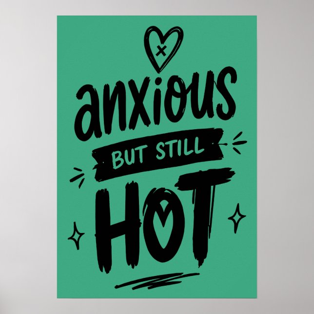 Anxious But Hot Poster (Vorne)