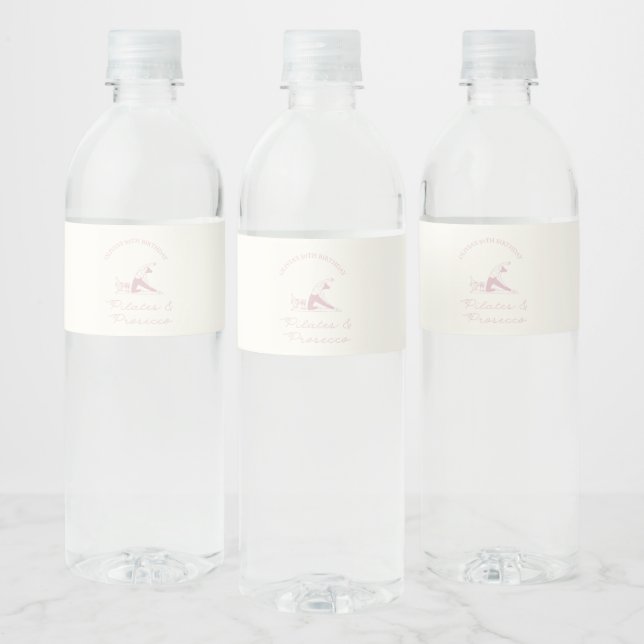 Any age pilates and prosecco birthday (Flaschen)
