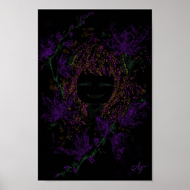 Anya Forger (dunkle Version) Poster (Vorne)