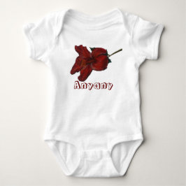 Anyany und Hibiskus (kein mälk) Baby Strampler