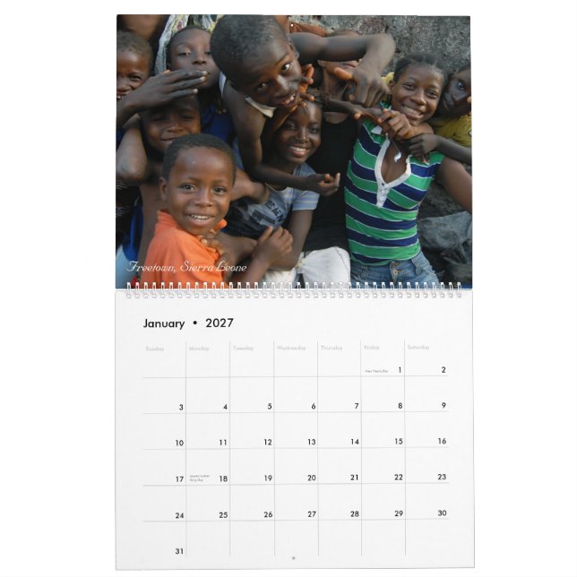 anyroad.net : Mon calendrier de l'Afrique 2012 (Jan 2027)