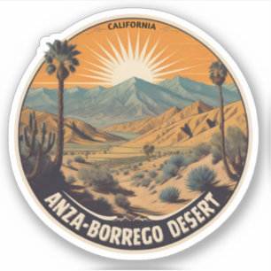 Anza-Borrego Desert State Park Kalifornien Aufkleber