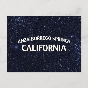 Anza-Borrego Springs California Postkarte