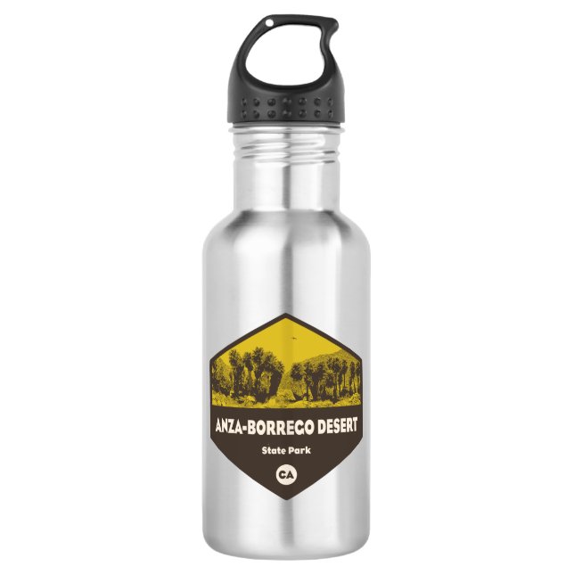 Anza-Borrego Wüste Staat Park/Garten: Edelstahlflasche (Vorderseite)