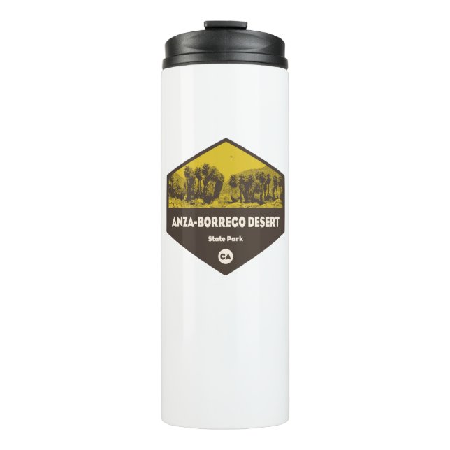 Anza-Borrego Wüste Staat Park/Garten: Thermosbecher (Vorderseite)