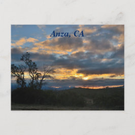 Anza, CA Postcard Postkarte