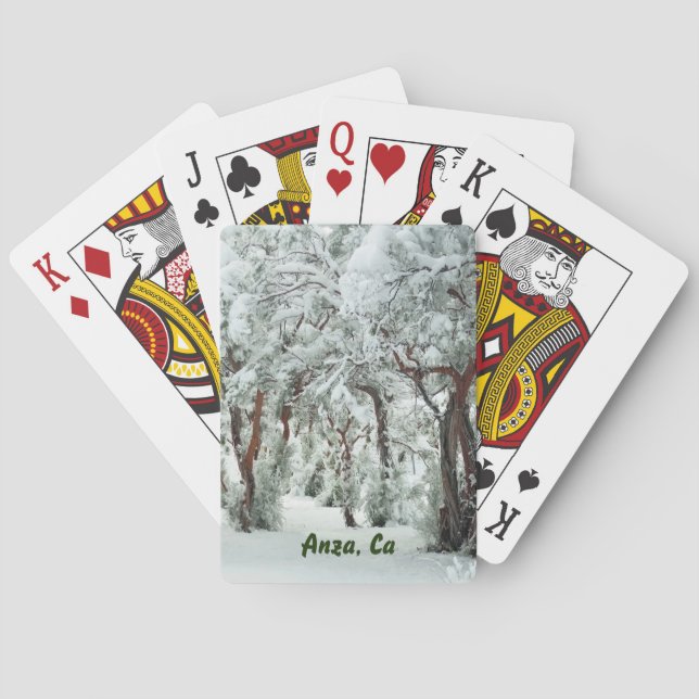 Anza, CA Spielkarten (Rückseite)