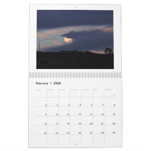 Anza, Kalifornien Zwölfmonatskalender Kalender
