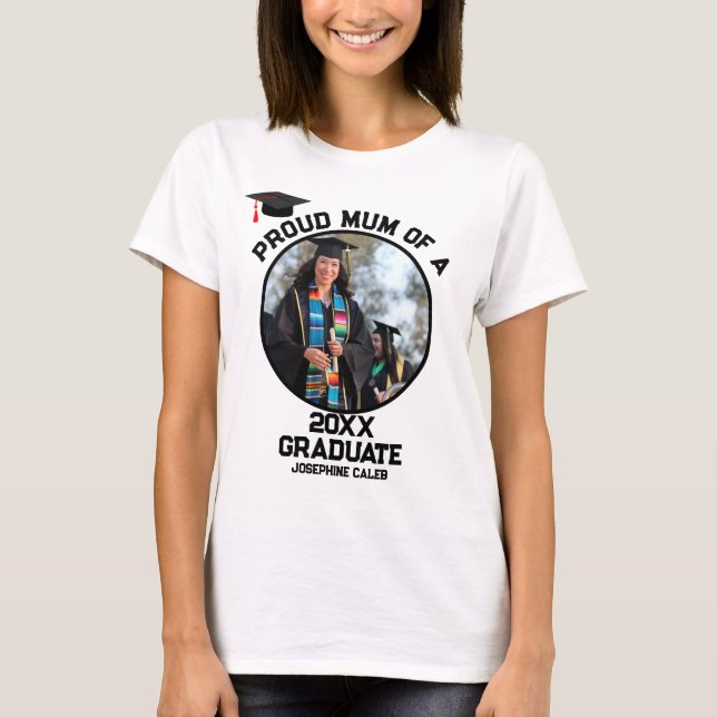 Anzahl der benutzerdefinierten Proud-Summe eines G T-Shirt (Vorderseite)