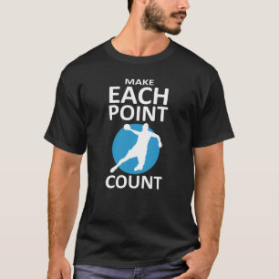 Anzahl der Punkte - Handball T-Shirt