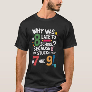 Anzahl Math Day Kostüme mit Zahlen auf Ideen Kinde T-Shirt