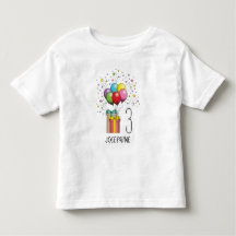 Anzahl und Ballons und Geschenke nach Maß