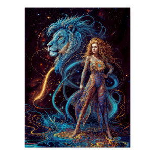 Anzeichen des Zodiac - Leo Poster