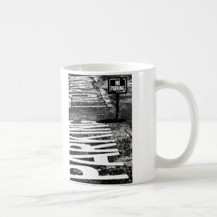 Anzeichen einer Reservierung Kaffeetasse