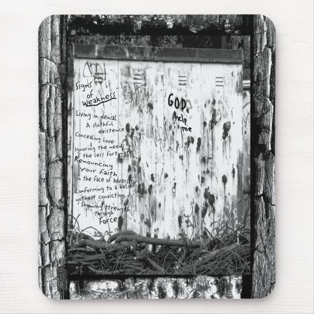 Anzeichen von Schwäche Mousepad (Vorne)