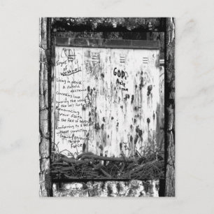 Anzeichen von Schwäche Postkarte