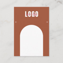 Anzeige der Schmuckanhänger für Terracotta Arch Ad Visitenkarte