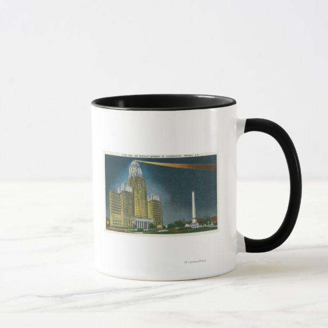 Anzeige des Rathauses Tasse (Rechts)