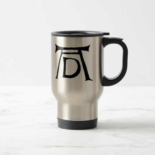 ANZEIGE Durer Monogramm Reisebecher (Rechts)