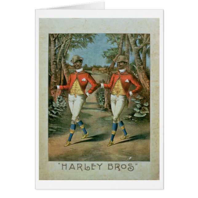 Anzeige für die "Harley Brüder" (Farbli (Vorne)