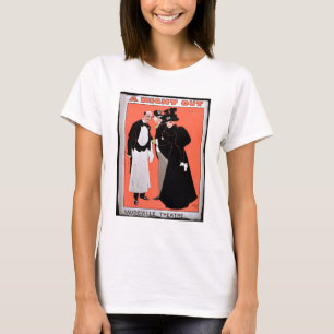 Anzeige für "eine Nacht heraus", am Varieté T-Shirt