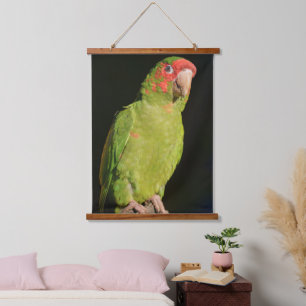 Anzeige mit dunklem Hintergrund, Nah-up-Ansicht Wandteppich Mit Holzrahmen