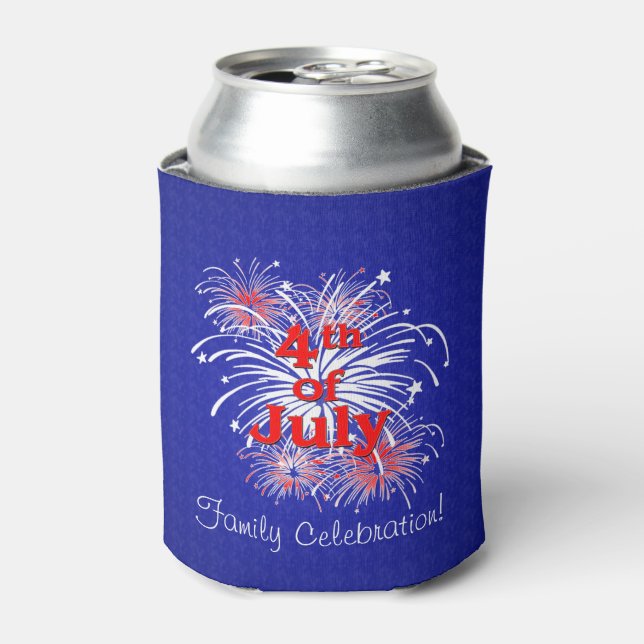 Anzeige von Fireworks für die benutzerdefinierte U Dosenkühler (Kanne Vorderseite)