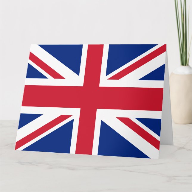 Anzeigen Ihrer Farben - Großbritannien Karte (Vorderseite)