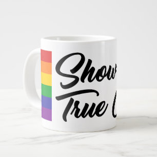 Anzeigen Ihrer wahren Farben Jumbo-Tasse