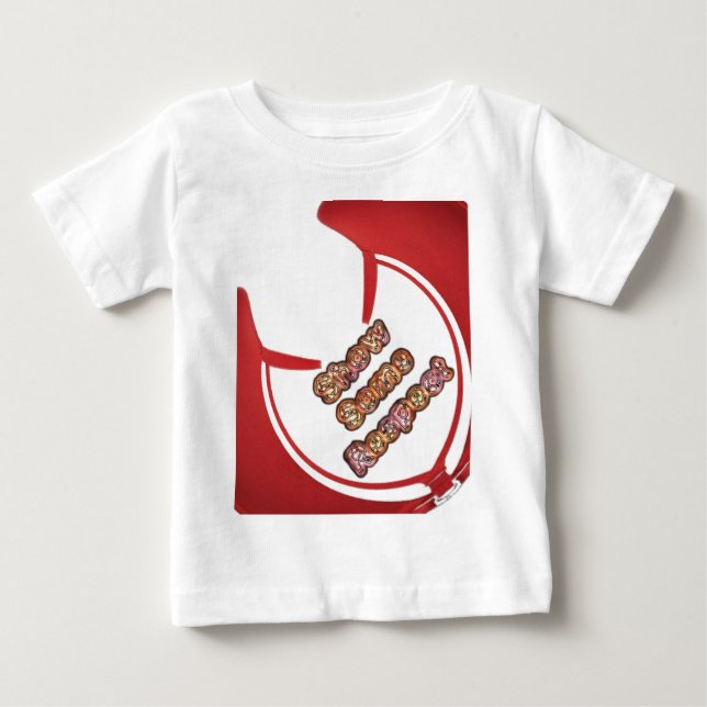 Anzeigen von Respektsgrafik Baby T-shirt (Vorderseite)