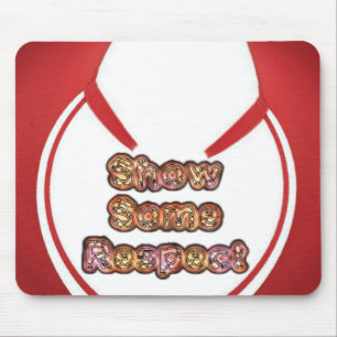 Anzeigen von Respektsgrafik Mousepad