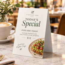 Anzeigen von Werbung | Inhaber von Tischzeitsätzen