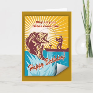 Anziehende Forellenbarschkarte des Karte