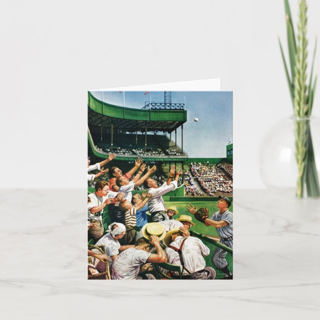 Anziehender Zuhause-Laufball Karte (Vorderseite)