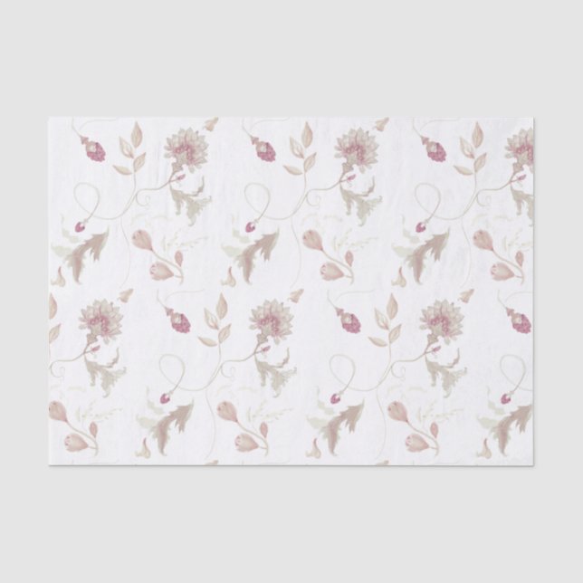 Anziehungsflachpapier Seidenpapier (Vorderseite)